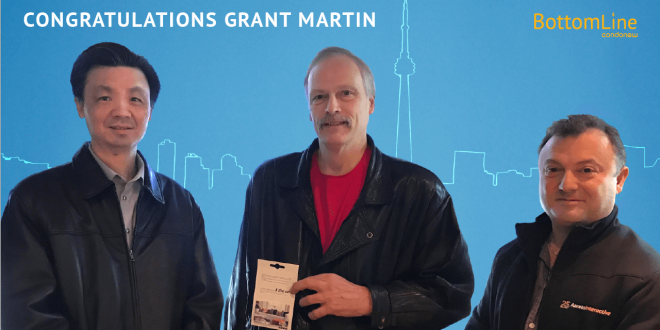 BottomLine Rewards Recipient Grant Martin